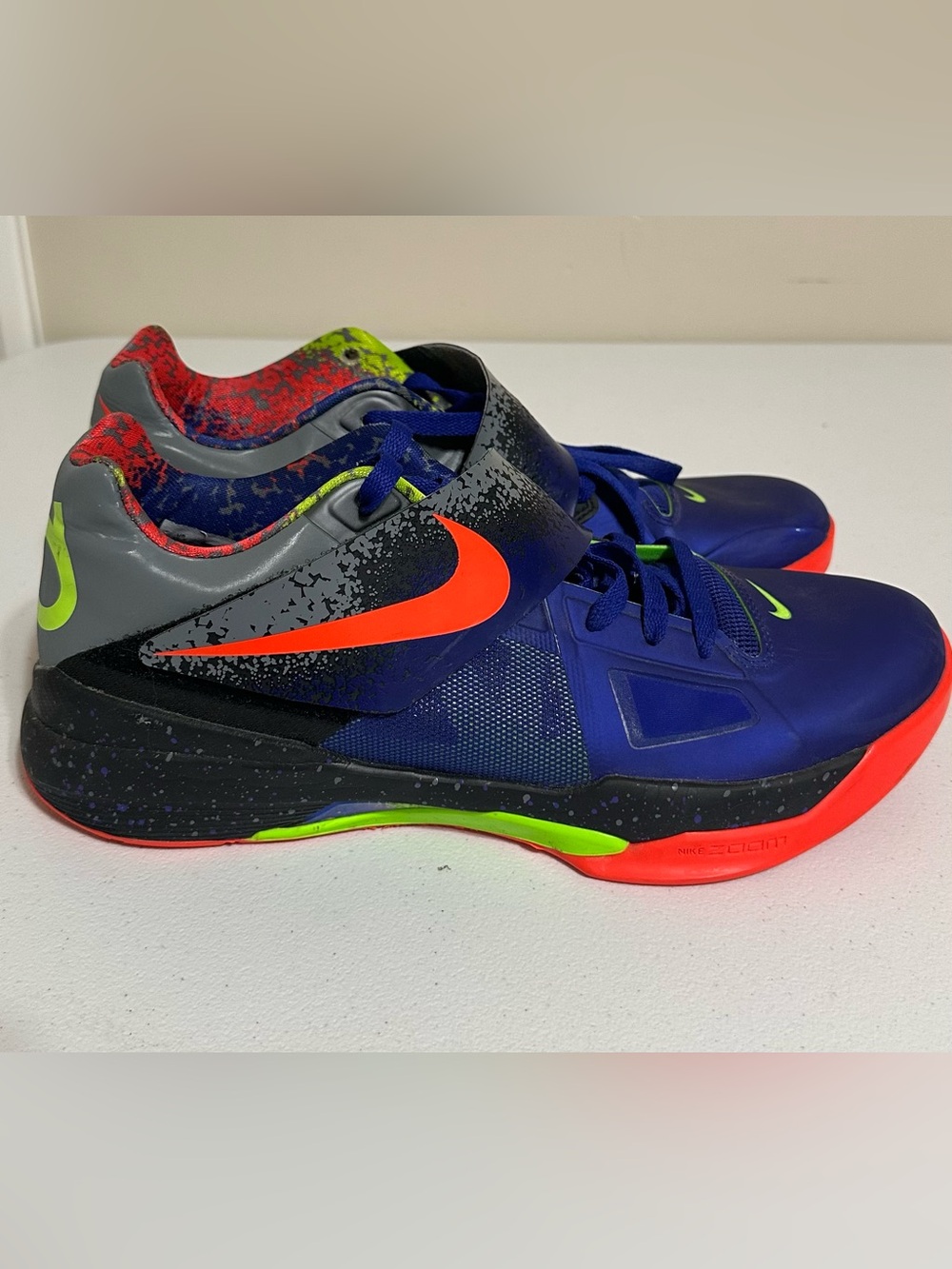 Nike Air Zoom KD 4 NERF Men’s Basketball Shoe Size 11.5 2024 Release